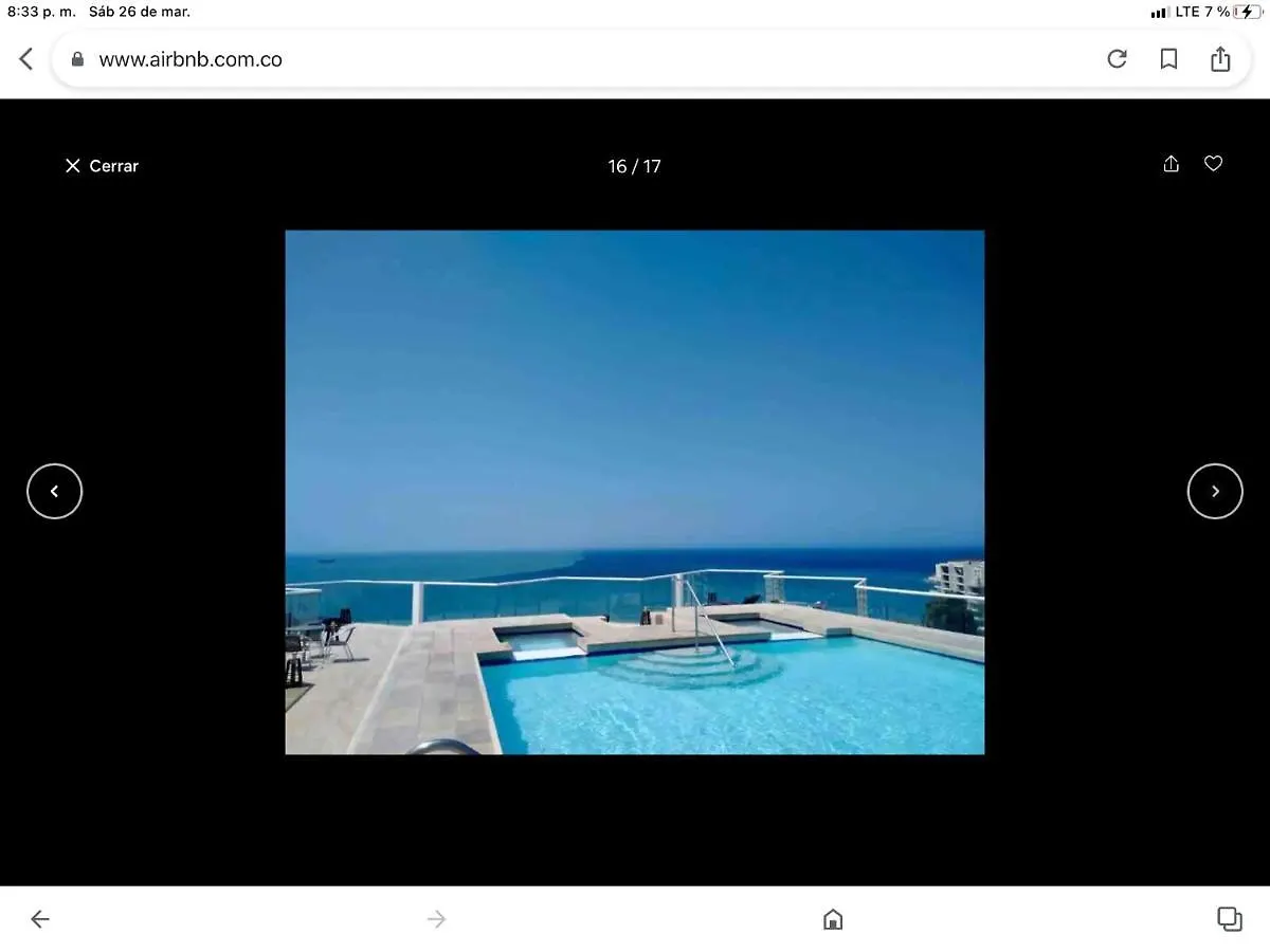 Areia Beach Paradaise Santa Marta  Apartment Santa Marta (Magdalena)