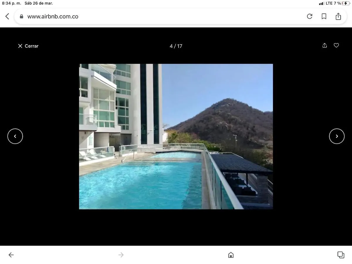 Areia Beach Paradaise Santa Marta  Apartment Santa Marta (Magdalena)